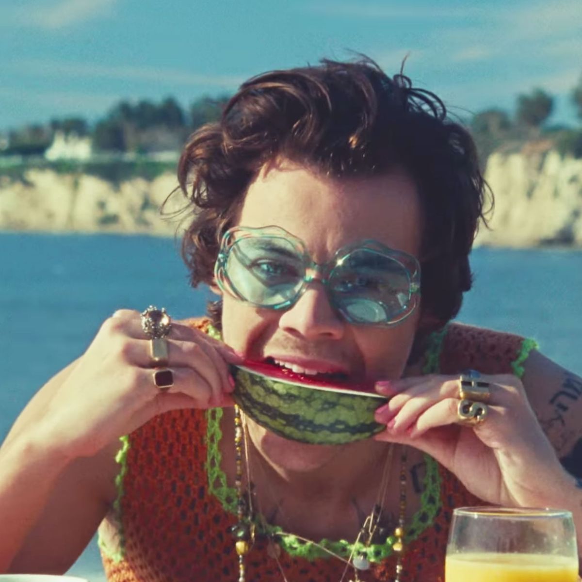 Harry Styles Watermelon Sugar 2020 Lyrics راديو مصر على الهوا